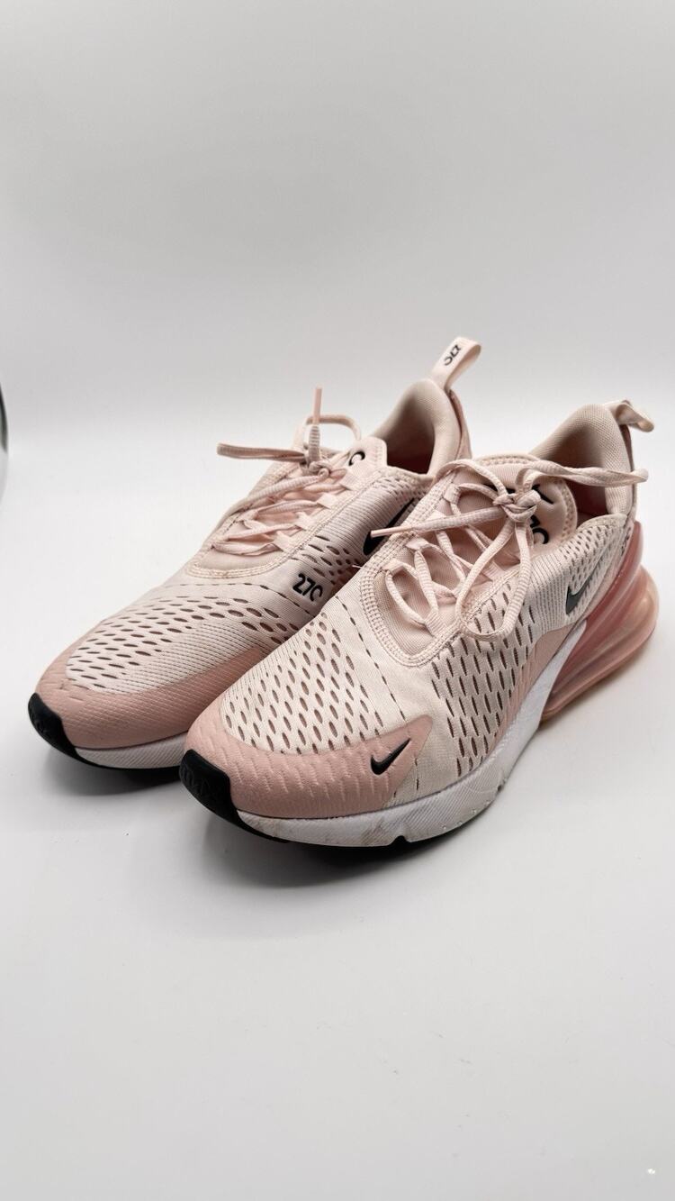 Nike Air Max 270 Size 11 Light Soft Pink Black AH6789-604 Womens